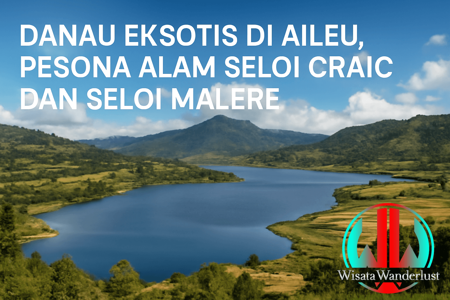 Danau Eksotis di Aileu, Pesona Alam Seloi Craic dan Seloi Malere